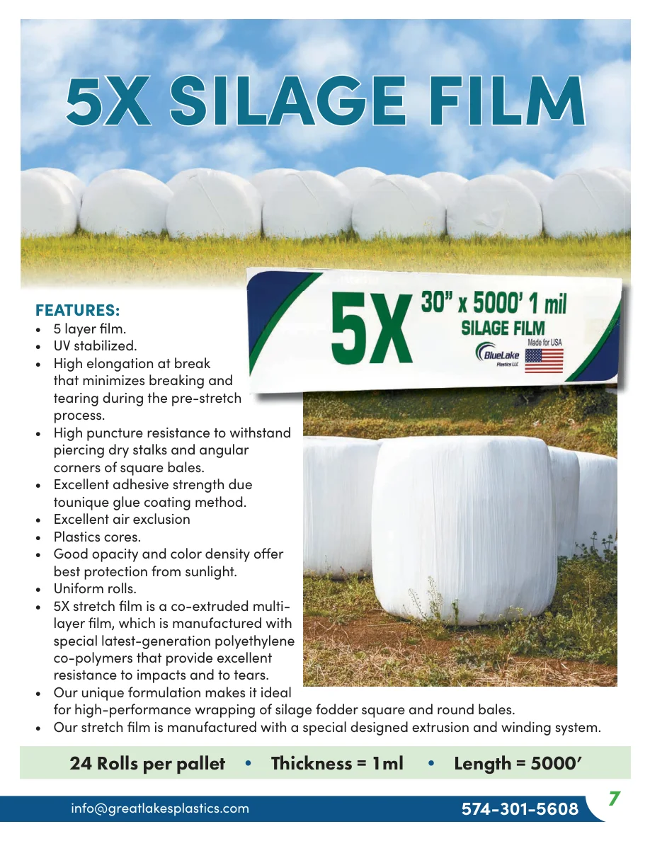 5X Silage Film